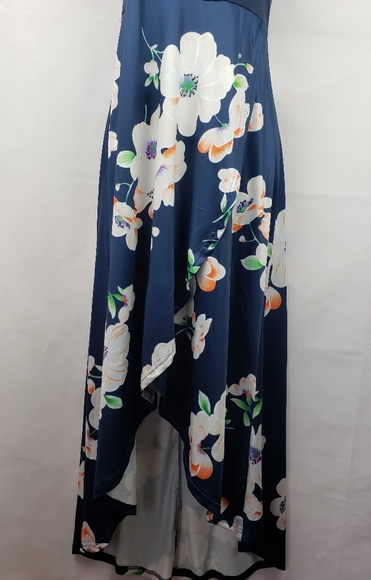 Sling Floral Maxi Dress Summer Long Beach Small - Picture 2 of 8